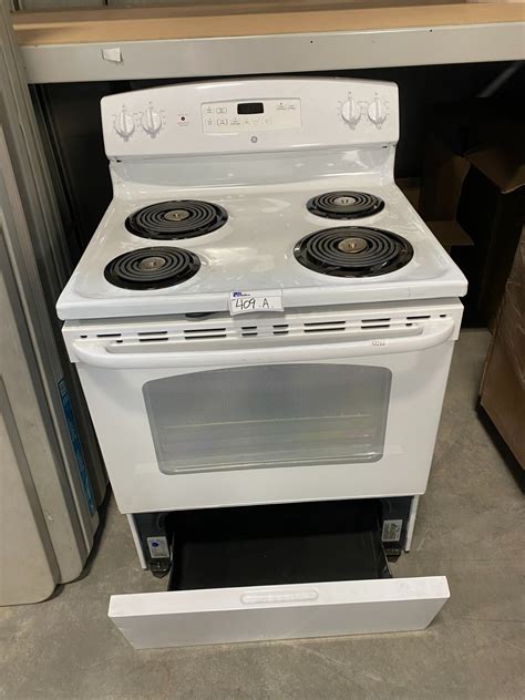 ge 4 burner electric stove